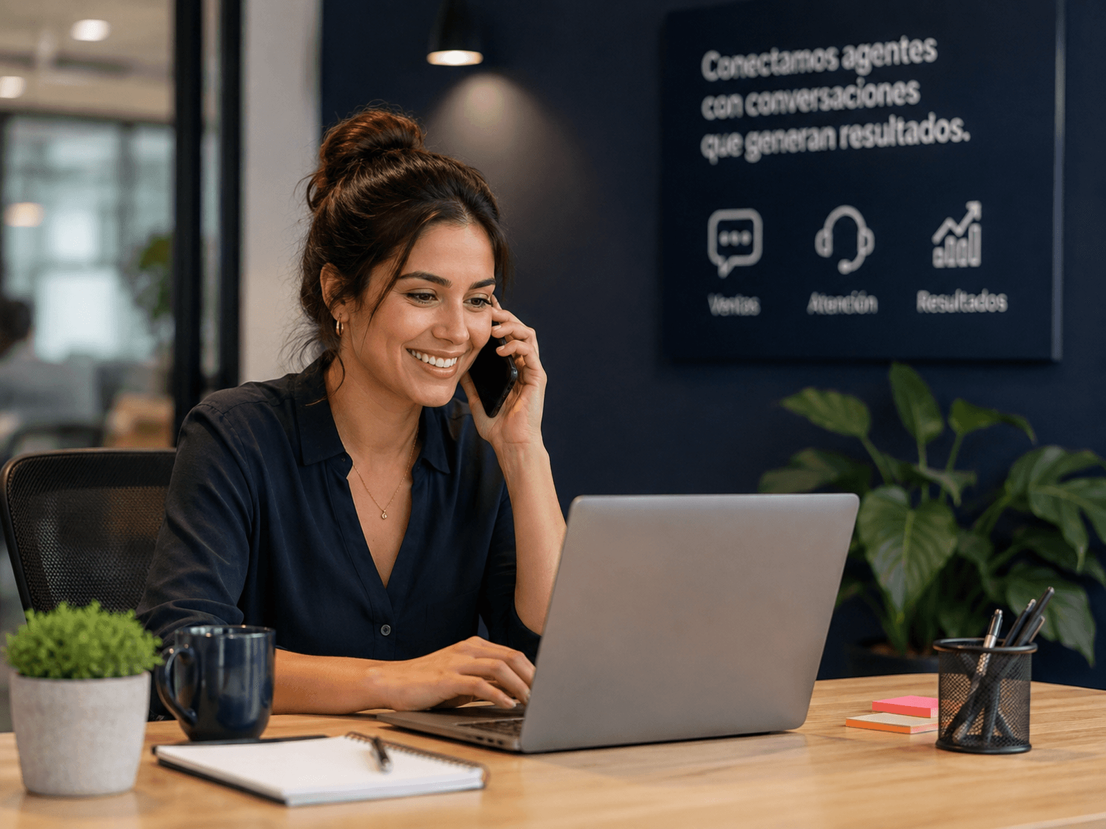 Daniela, Ejecutiva comercial